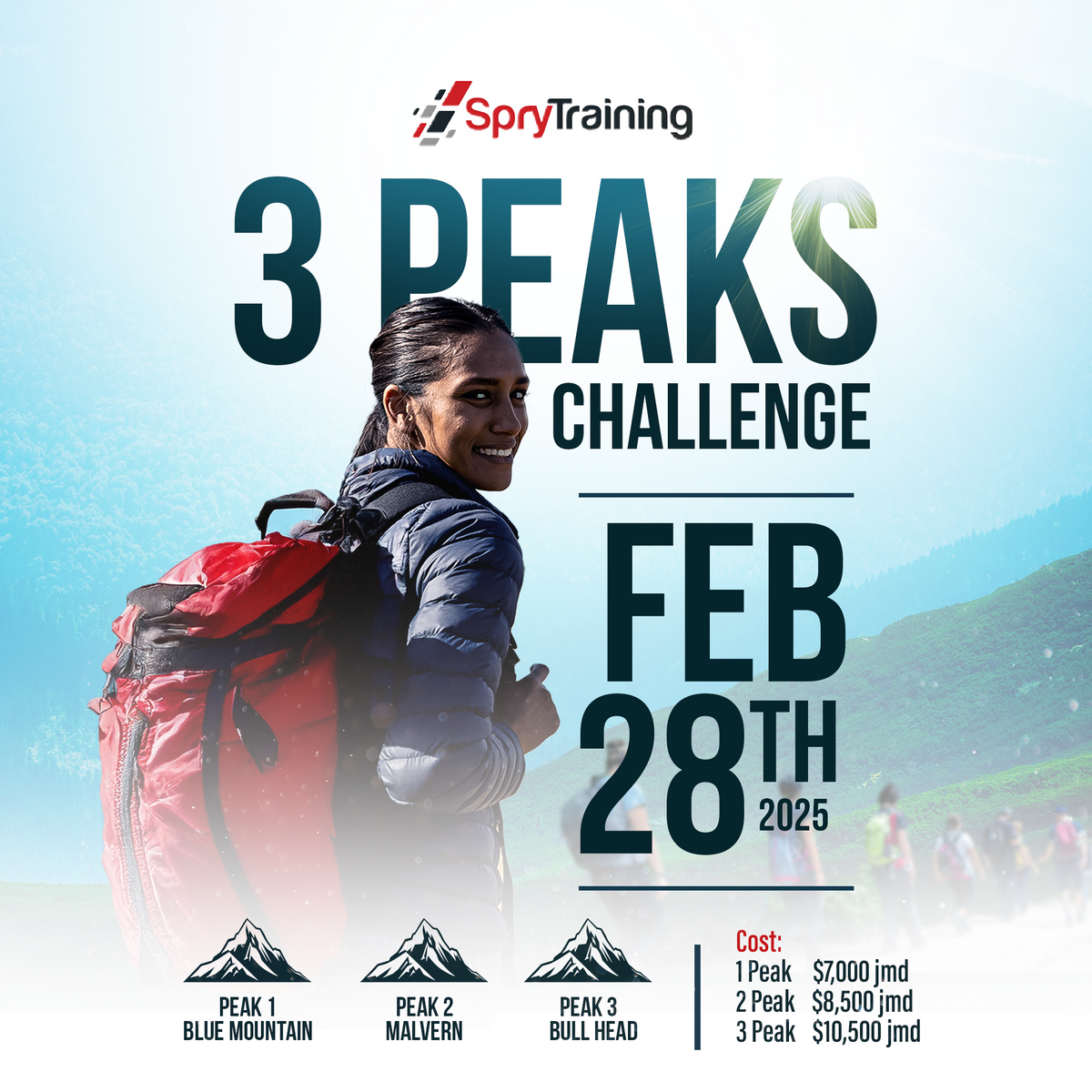 3 Peaks Challenge 2 Peaks Only Sprylive